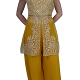 Golden Glow Embroidered Co-Ord Set