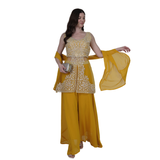 Golden Glow Embroidered Co-Ord Set