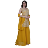 Golden Glow Embroidered Co-Ord Set