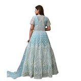 Icy Radiance Thread Embroidered Lehenga Set