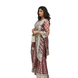 Redwood Ethnic Embroidered Sharara Set
