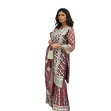 Redwood Ethnic Embroidered Sharara Set