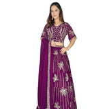 Regal Vineyard Embroidered Lehenga
