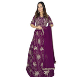 Regal Vineyard Embroidered Lehenga