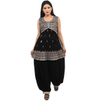 Twilight Charm Embroidered Kurti Set