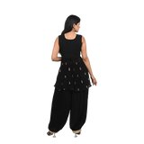 Twilight Charm Embroidered Kurti Set