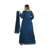 Royal Sapphire Anarkali Elegance