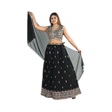 Ebony Grace Georgette Lehenga Choli Set