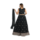 Ebony Grace Georgette Lehenga Choli Set