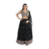 Ebony Grace Georgette Lehenga Choli Set