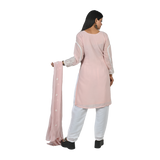 Pink Blossom Embroidered Salwar Suit